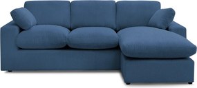 Niebieski sztruksowy narożnik Belair – Bobochic Paris