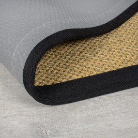 Czarno-jasnobrązowy dywan odpowiedni na zewnątrz 120x170 cm Sisal Look – Flair Rugs
