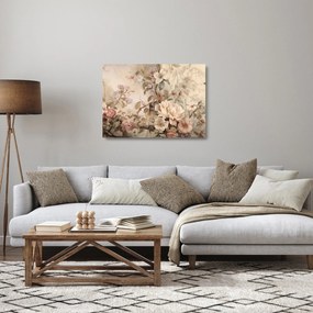 Obraz na szkle - Obraz ptaka w stylu vintage (70x50 cm)