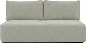 Sofa z Funkcją Spania MAVIA Szara Boucle Nowoczesna