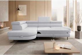 Narożnik OTIS L Lewostronny Regulowane Zagłówki wolnostojący tkanina AURORA 15 WERSAL