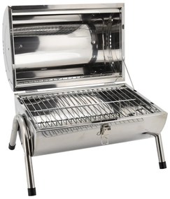 Cattara Grill podróżny na węgiel drzewny Double, 42 x 38 x 26 cm
