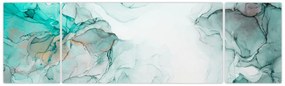 Obraz - Atramentowa abstraakcja 2 (170x50 cm)