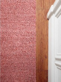 Ciemnoróżowy chodnik z materiału bouclé tkany ręcznie 80x200 cm Notting Hill Portobello – Ted Baker