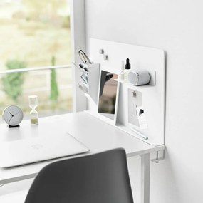 Biały metalowy organizer na artykuły papiernicze Tower – YAMAZAKI