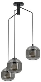 Eglo 99373 - Lampa wisząca na linkach MANTUNALLE 3xE27/40W/230V