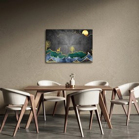 Obraz - Górska sceneria (70x50 cm)