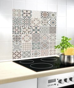 Szklana płyta ochronna na kuchenkę FLOOR TILE, 60 x 70 cm, WENKO