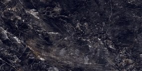 Mexen Rokocha Black gres szkliwiony rekt. G1, płytka podłogowo-ścienna 120 x 60 cm, wysoki połysk - TL205-120-060-01