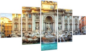 Obraz - Fontanna di Trevi (125x70 cm)