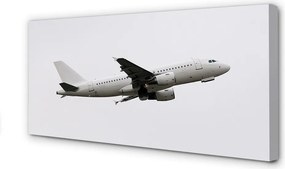 Obraz drukowany na płótnie Panorama Miasta o Zachodzie