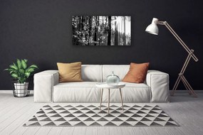 Duży obraz na płótnie Zielone Serce Lasu