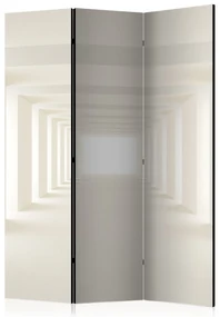 Parawan dwustronny 3D 135x172 cm 3-częściowy beżowy ARTGEIST B
