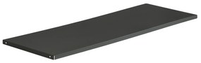 Półka metalowa do szafy biurowej JAN II, 1150 x 20 x 360 mm, antracytowa