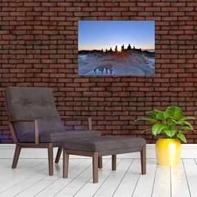 Obraz piaszczystej scenerii (70x50 cm)
