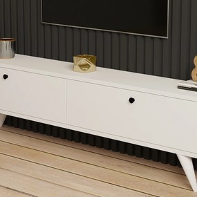 Stolik pod telewizor Paris White
