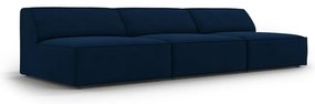 Ciemnoniebieska aksamitna sofa 240 cm Jodie – Micadoni Home
