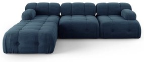 Ciemnoniebieski narożnik Ferento – Cosmopolitan Design