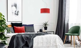 Nowoczesny żyrandol z abażurem 60 cm - EX844-Flos - wybór kolorów