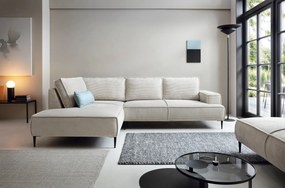 Masseno Narożnik DUNA Narożnik L-Kształtny, Modna sofa narożna do salonu - Beżowy, POSO 100