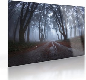Obraz na szkle - W deszczowy dzień (70x50 cm)