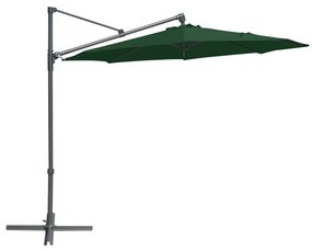 Ciemnozielony parasol ogrodowy ø 300 cm Roja – Rojaplast