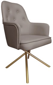 Krzesło SARA podstawa Krzyżak złota Vega26