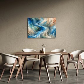 Obraz - Abstrakcyjny nurt (70x50 cm)