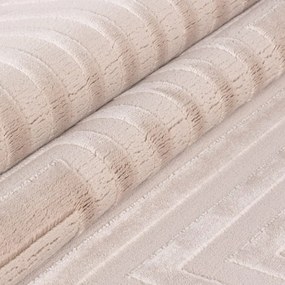 Dywan 3D nowoczesny Sahara beżowy 200 cm x 290 cm