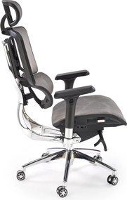 Ergonomiczny fotel biurowy Ethan Halmar, zgodny z normą BHP