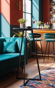 Wysoki stolik metalowy E5-G05