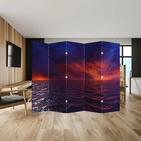 Parawan - Morze z ptakami (210x170 cm)