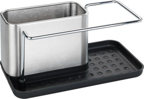 Organizer na akcesoria do zmywania naczyń ORIO, stal nierdzewna, WENKO