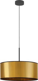 Złoty okrągły żyrandol wiszący 40 cm F5-T80