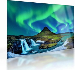 Obraz na szkle - Kirkjufell, Islandia (70x50 cm)