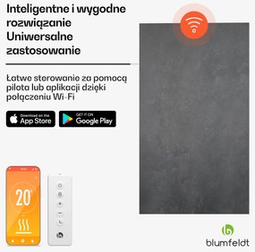 Blumfeldt Heat Square, Promiennik podczerwieni, 700 W