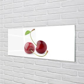 Szklany Panel Wiśnie