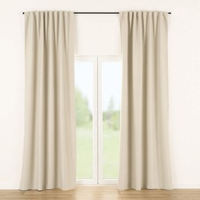 Zasłona zaciemniająca na taśmie marszczącej 140x280cm szarobeżowa 1 szt.