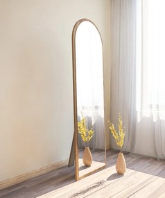 Lustro Emma Walnut 50 x 160 cm