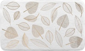 Biały tekstylny dywanik łazienkowy 45x75 cm Joya – douceur d'intérieur