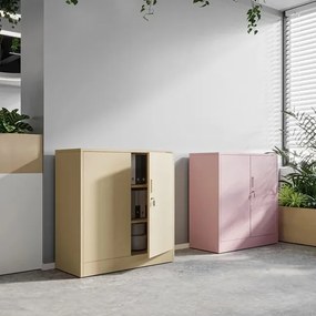 Szafka biurowa Fresh Style Beata 90x40x93 cm beżowa