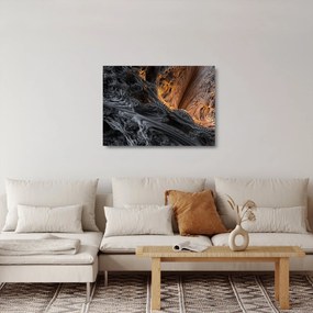 Obraz na szkle - Spojrzenie do środka (70x50 cm)