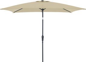 Doppler LIFE jasny parasol ogrodowy 250 x 200 cm beżowy