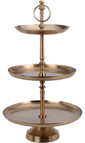 Metalowa patera 3 poziomy, 50 cm