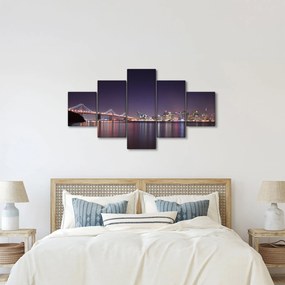 Obraz przedstawiający San Francisco, Kalifornia (125x70 cm)