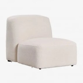 Moduł Centralny Do Sofy Modułowej Bastian Gruba Biała Szenila - Sklum