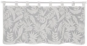 Biało-szara firanka 120x45 cm Calista – Sehlbach