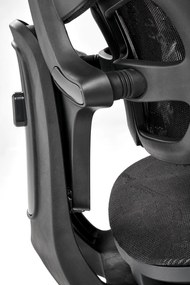 Fotel biurowy z regulacjami Astral Halmar, zgodny z normą BHP