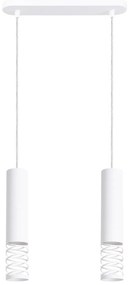 Lampa wisząca LAMI 2 biała SOLLUX  LIGHTING