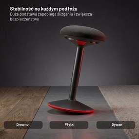 Stołek gamingowy balansujący Diablo X-Core